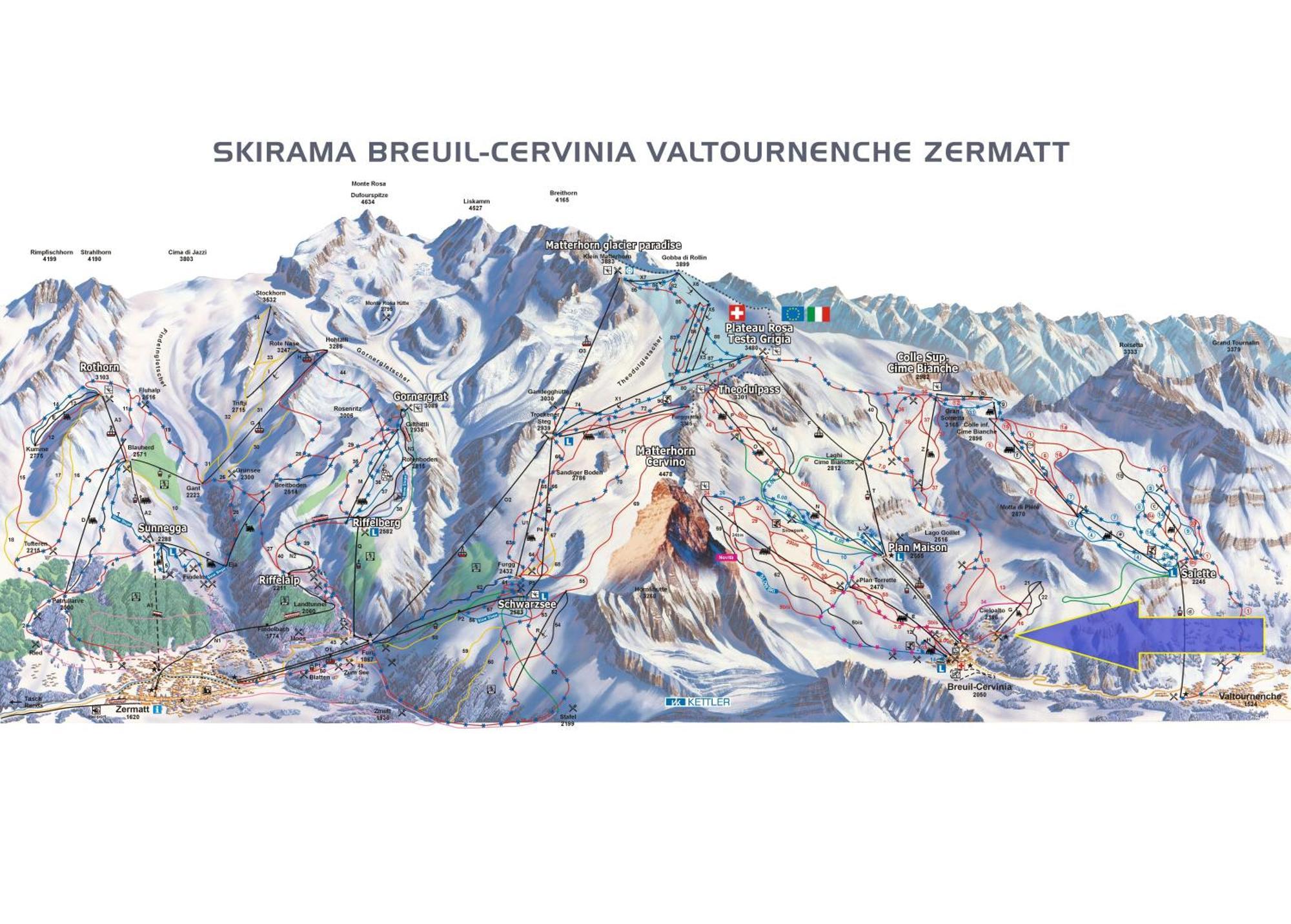 Fagus Cervinia Apartment Vda Vacanze In Vetta Cir 0206 Breuil-Cervinia Zewnętrze zdjęcie